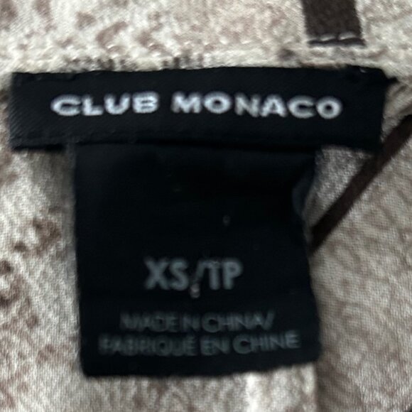 Club Monaco Tan Sleeveless Top XS - Picture 4 of 4
